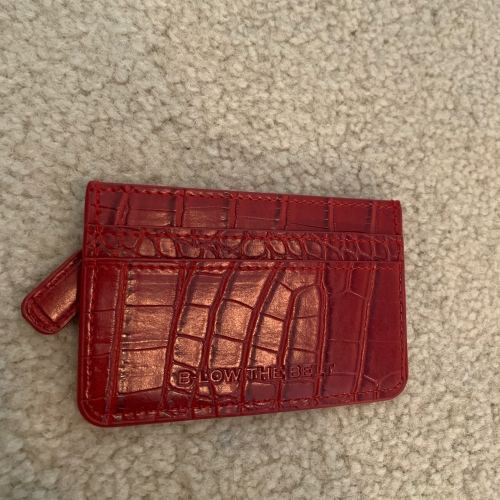 B-Low The Belt Croc Card Case